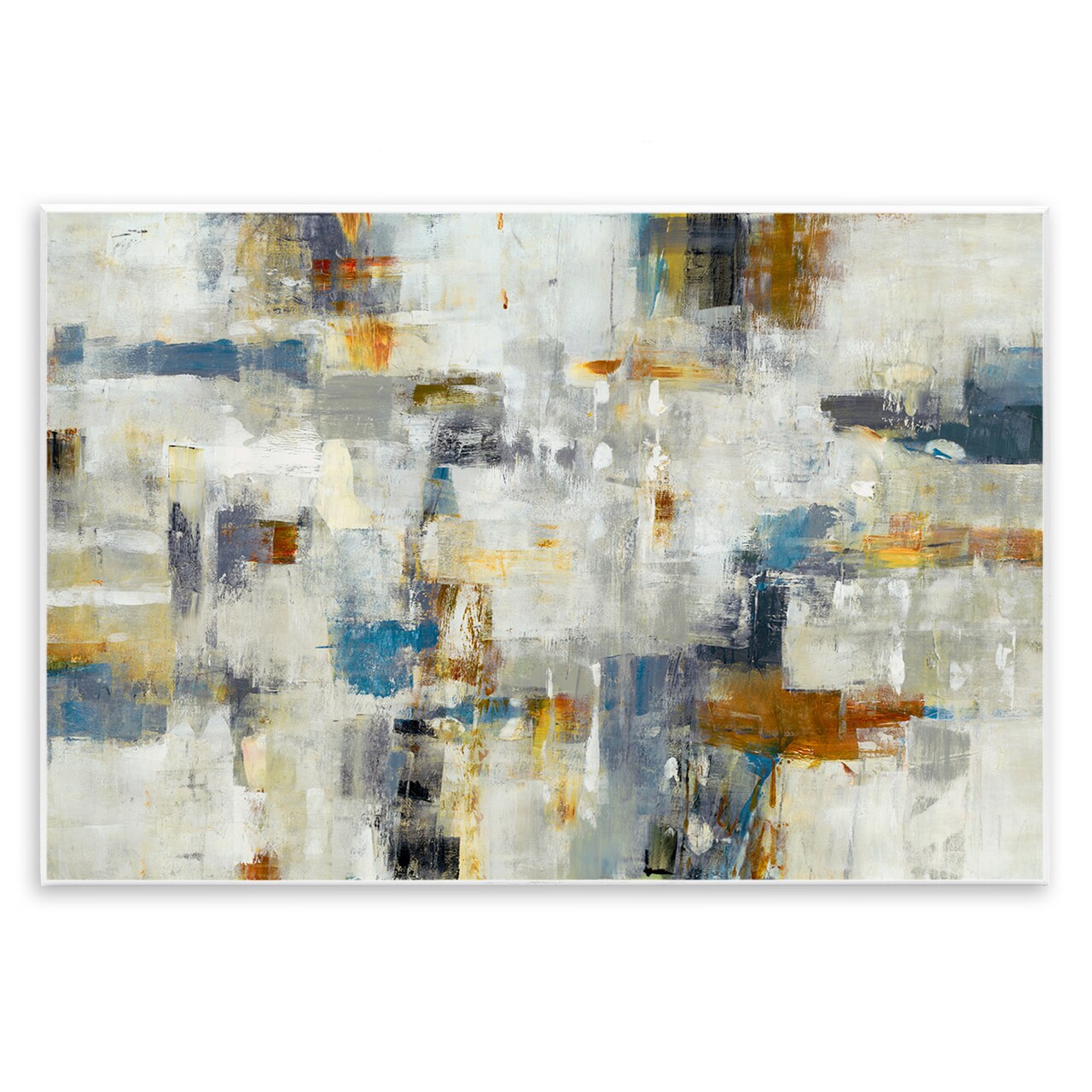 Stupell Industries Energetic Abstract Strokes Wall Plaque Art Design by Lisa Ridgers